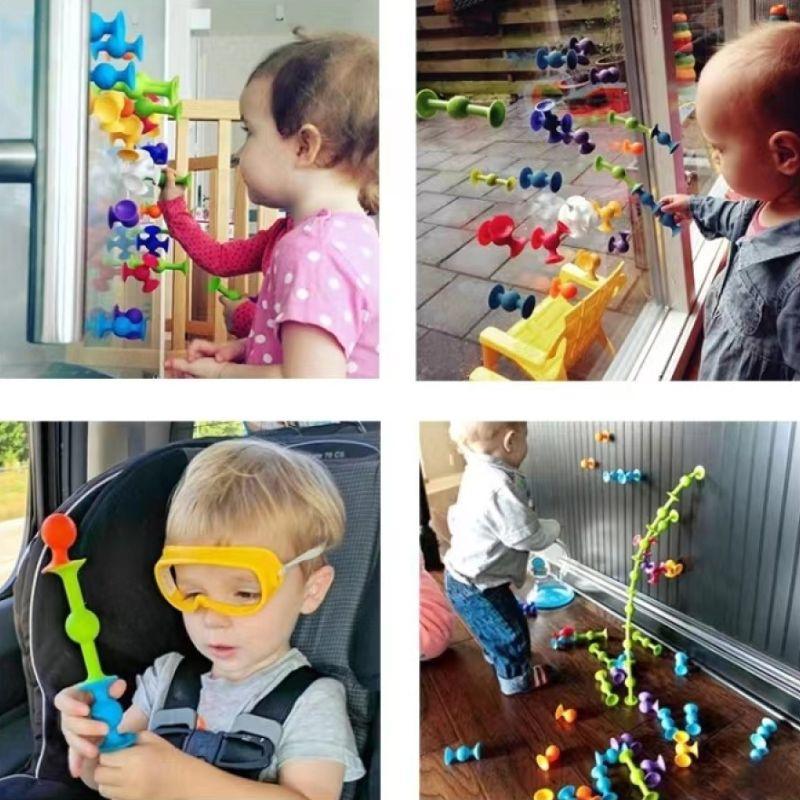 PopFun™ | Jeux de construction avec ventouse - Educ-Eveil